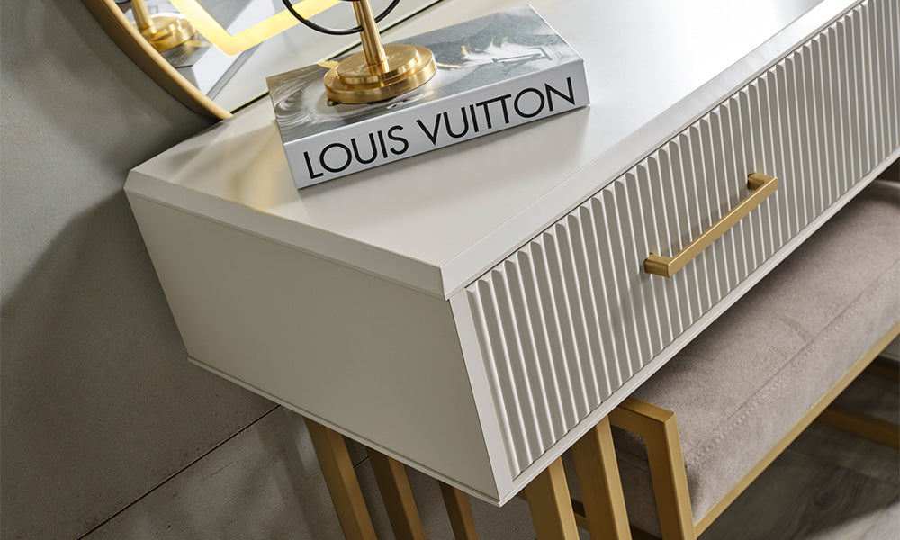 gold line modern yatak odasi takimi