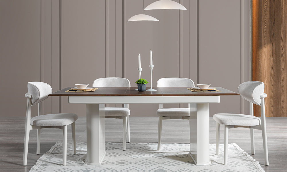 venedik modern yemek odasi takimi