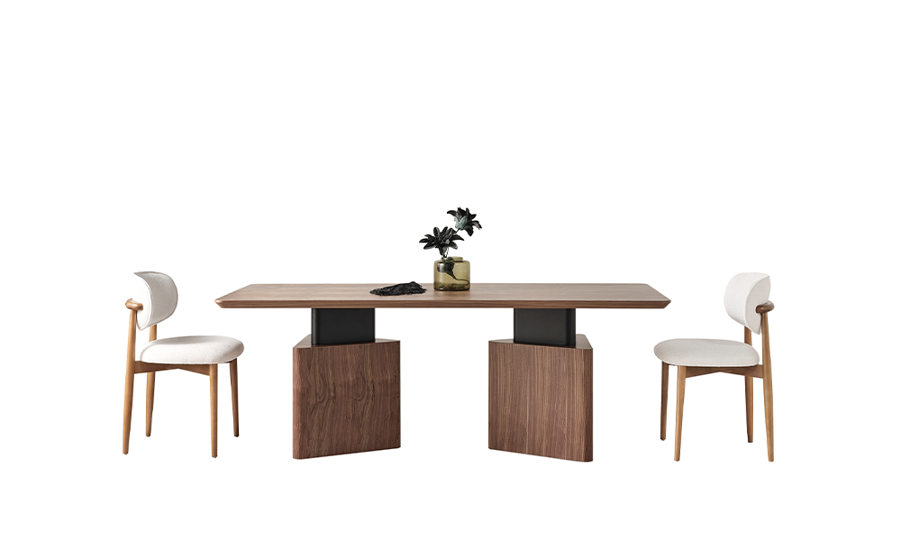 yildiz siyah modern sabit yemek odasi takimi