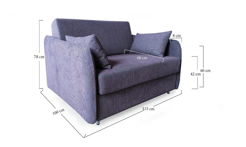 hilton modern koltuk genislik 115cm