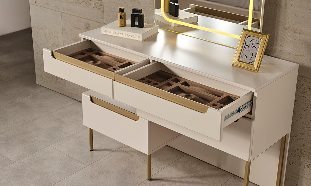 zara gold modern yatak odasi 1