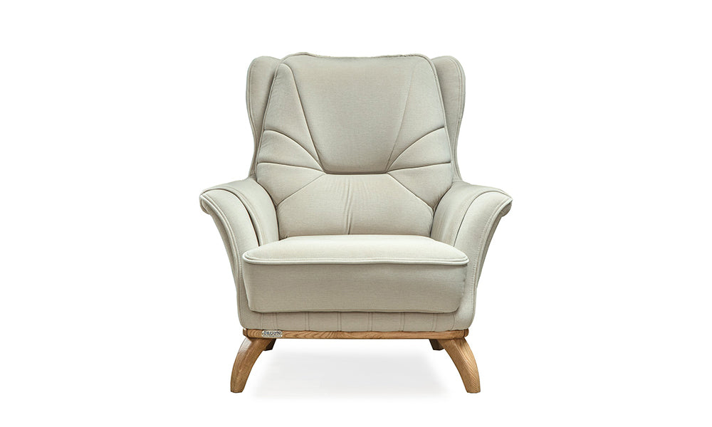 damla modern ahsap ayakli berjer