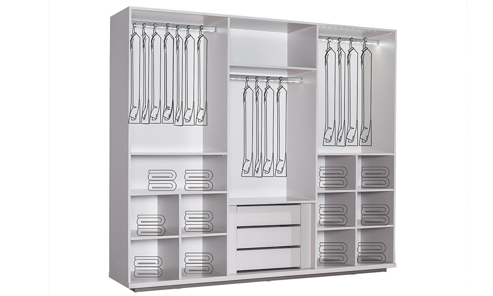 vicenza modern 6 kapakli gardirop