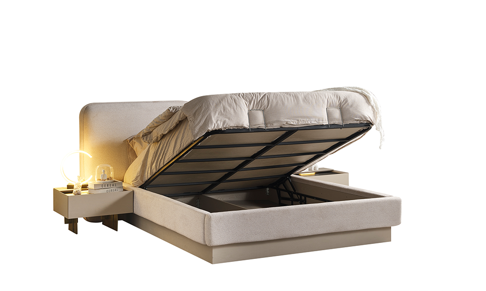 frida modern kendinden bazali karyola