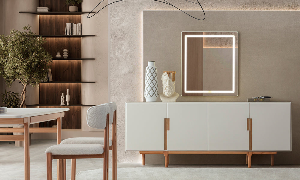 aura modern yemek odasi takimi