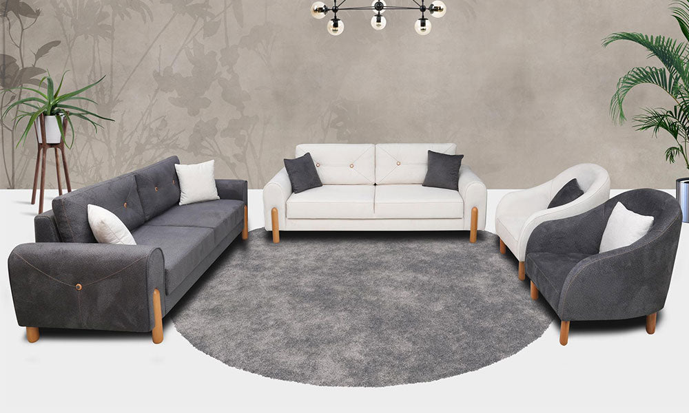 Cenevre Modern Bazalı Koltuk Takımı