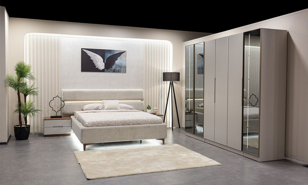 lotus modern yatak odasi takimi