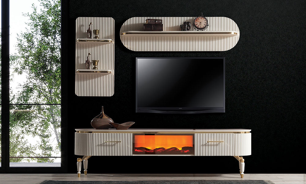 prestij koltuk takimi modern tv unitesi