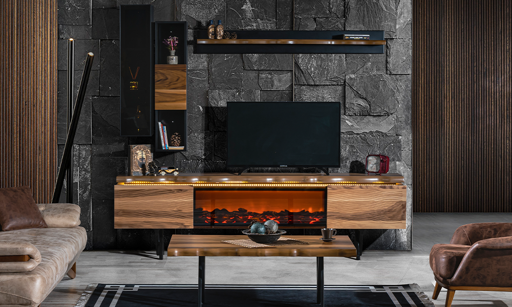 greenwich modern ust bloklu tv unitesi