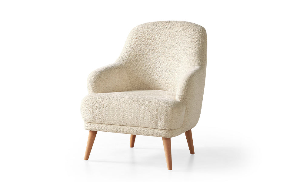 woody modern ahsap ayakli berjer