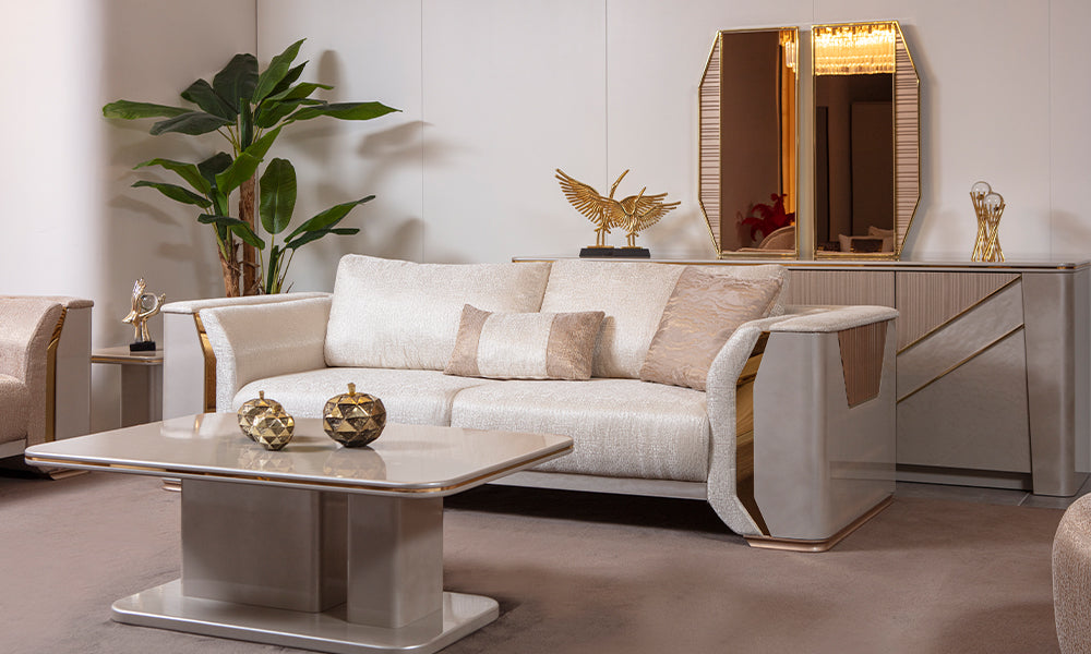 Bently Luxury Üçlü Koltuk
