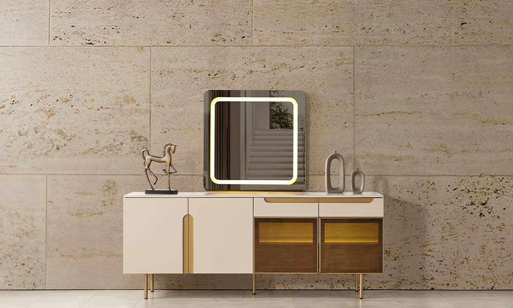 zara modern metal ayakli konsol