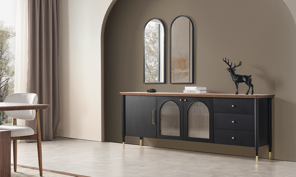 yildiz modern ahsap ayakli konsol