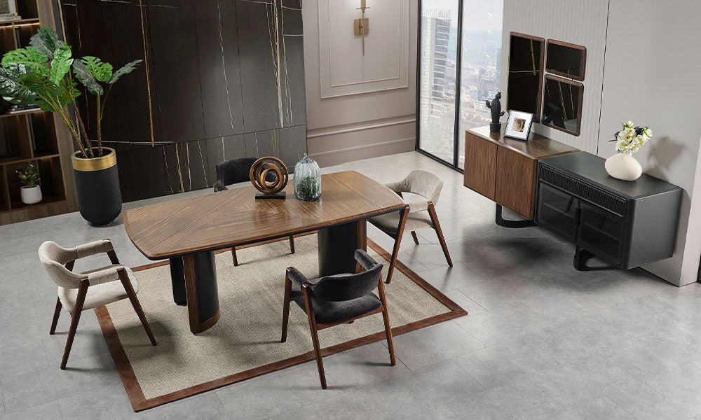 Venüs Modern Yemek Odası Takımı