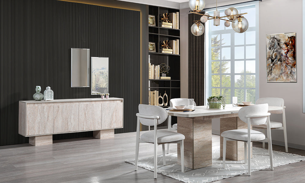 venna modern yemek odasi takimi