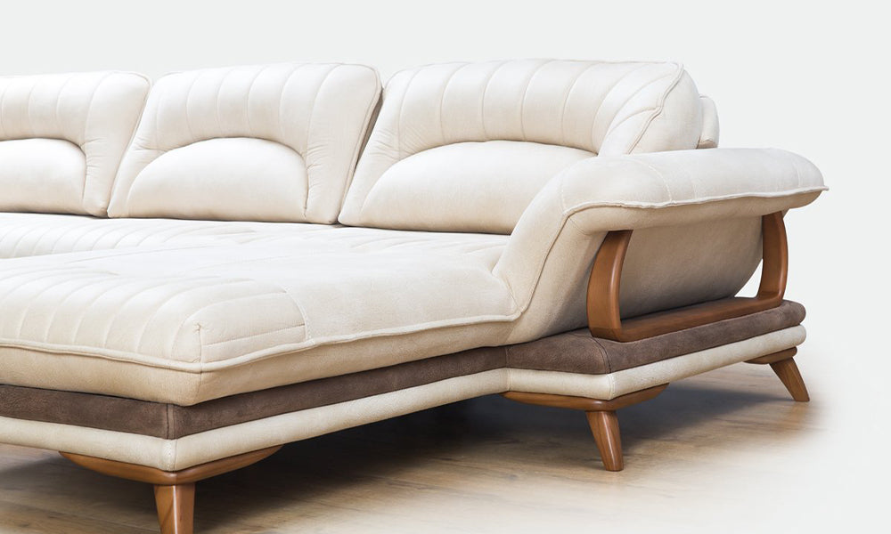 melisa krem modern sirt mekanizmali dinlenmeli koltuk