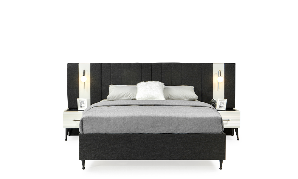 asil modern kendinden bazali karyola