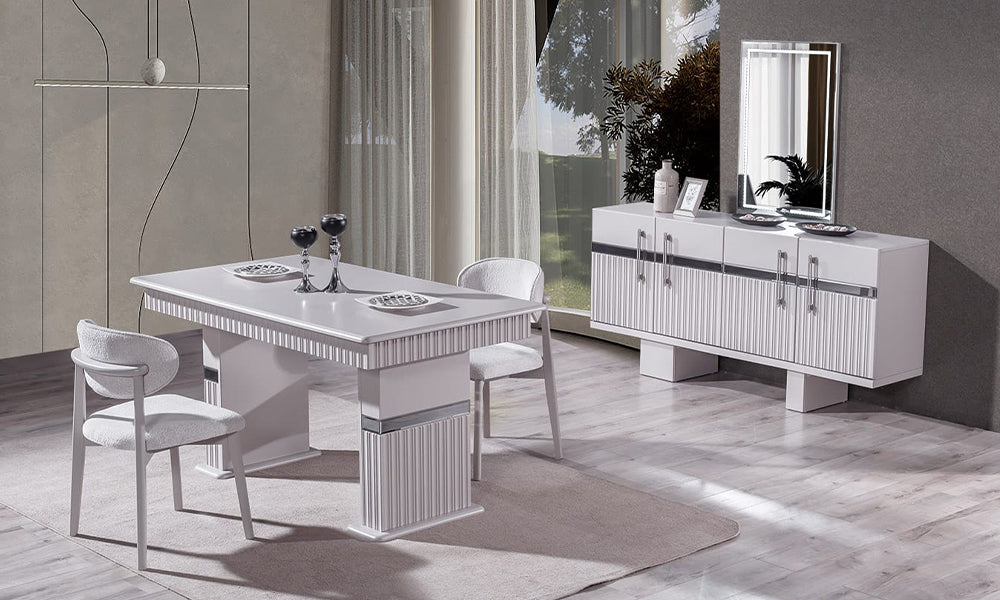 vicenza modern yemek odasi takimi