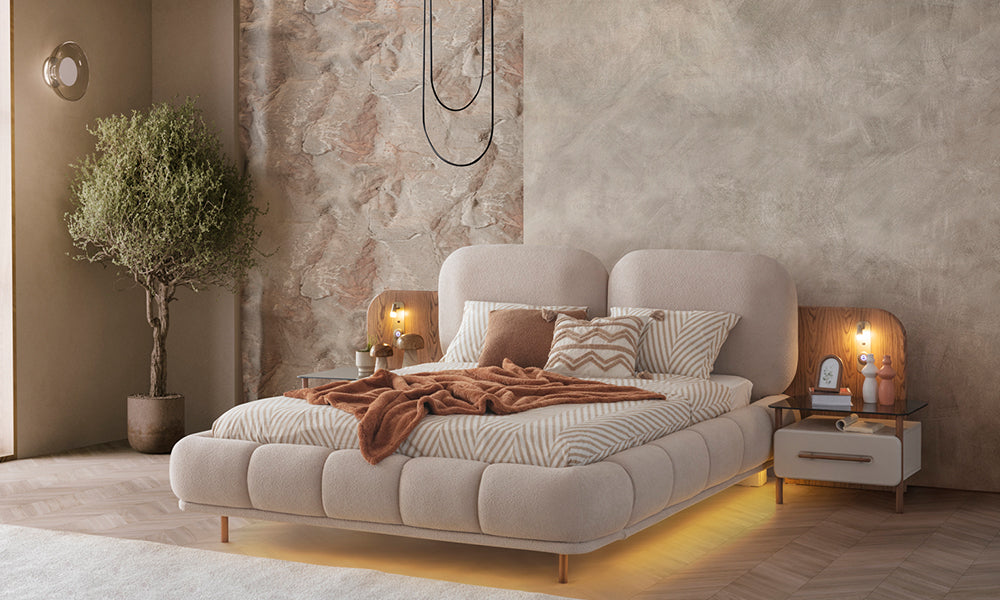 serenity modern yatak odasi takimi