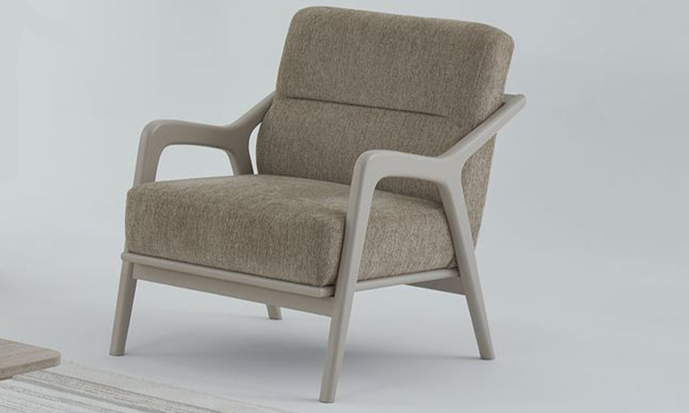 madrid modern ahsap ayakli berjer