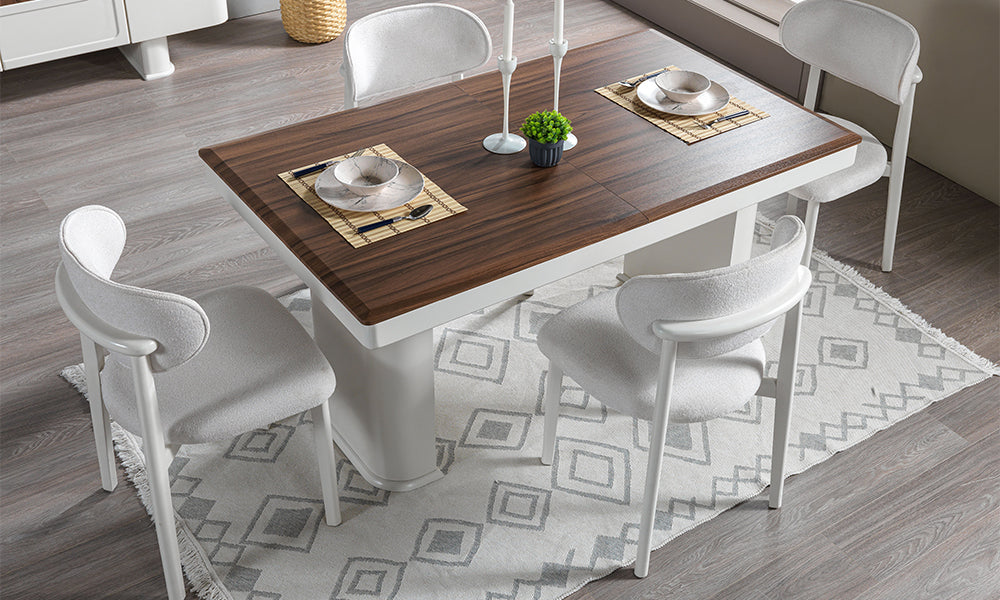 venedik modern yemek odasi takimi