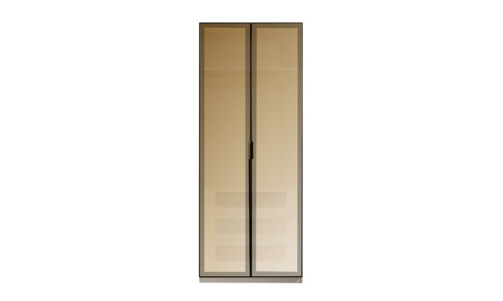 black line modern giyinme gardrop