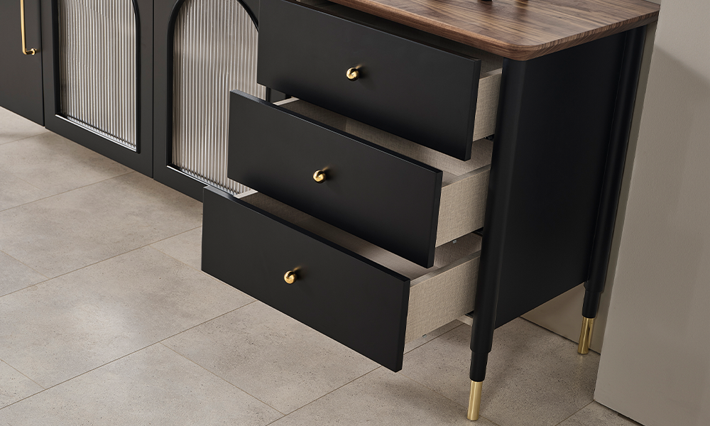 yildiz modern ahsap ayakli konsol