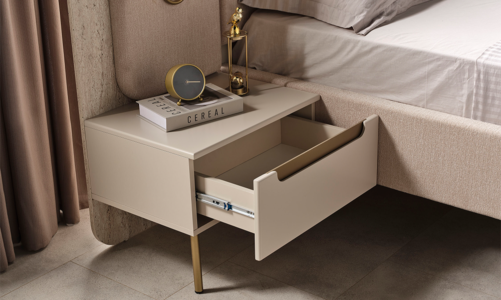 zara gold modern komodin