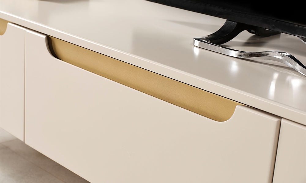 zara gold modern ust bloklu tv unitesi