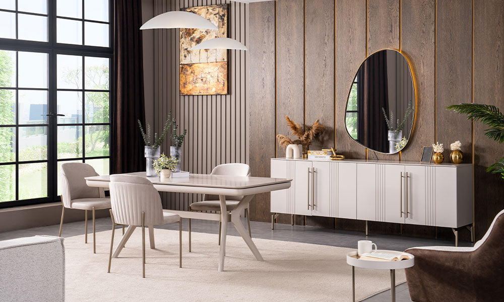 eva modern yemek odasi takimi