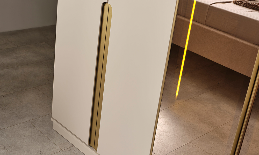 zara gold modern yatak odasi 1