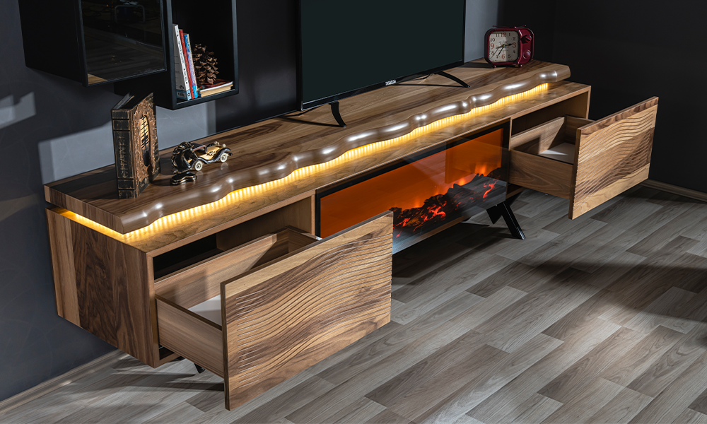 greenwich modern ust bloklu tv unitesi