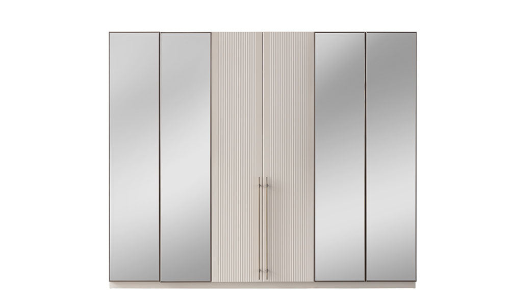 Antik Modern 6 Kapaklı Gardrop
