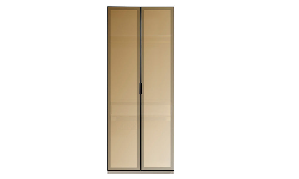 black line modern giyinme gardrop