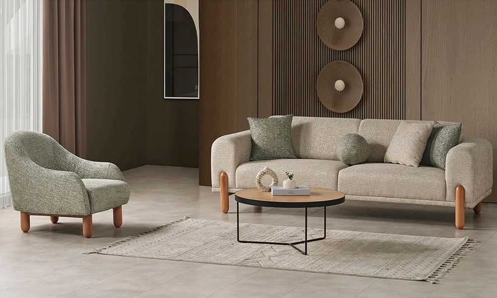 harmoni bohem uclu koltuk takimi