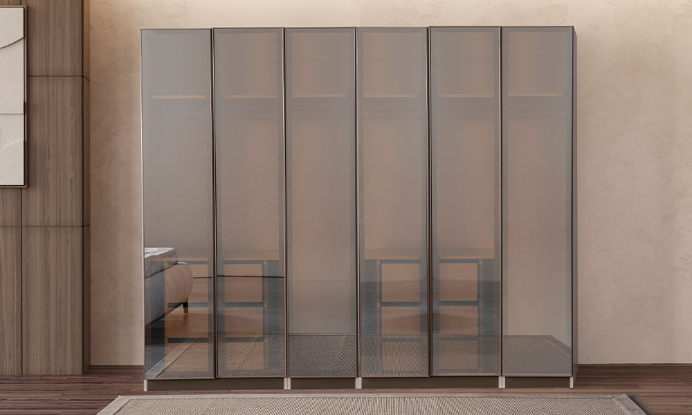 kayra modern 6 kapakli gardirop