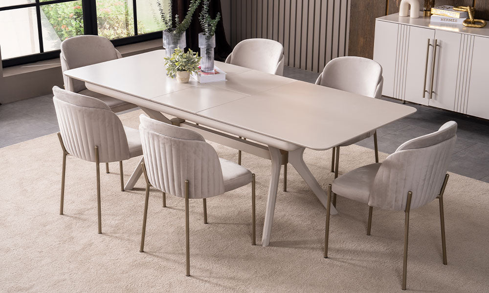 eva modern yemek masasi