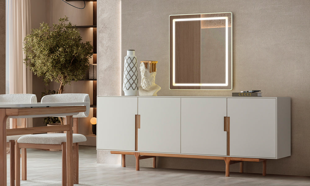 aura modern yemek odasi takimi