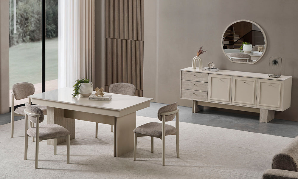 hitit modern yemek odasi takimi