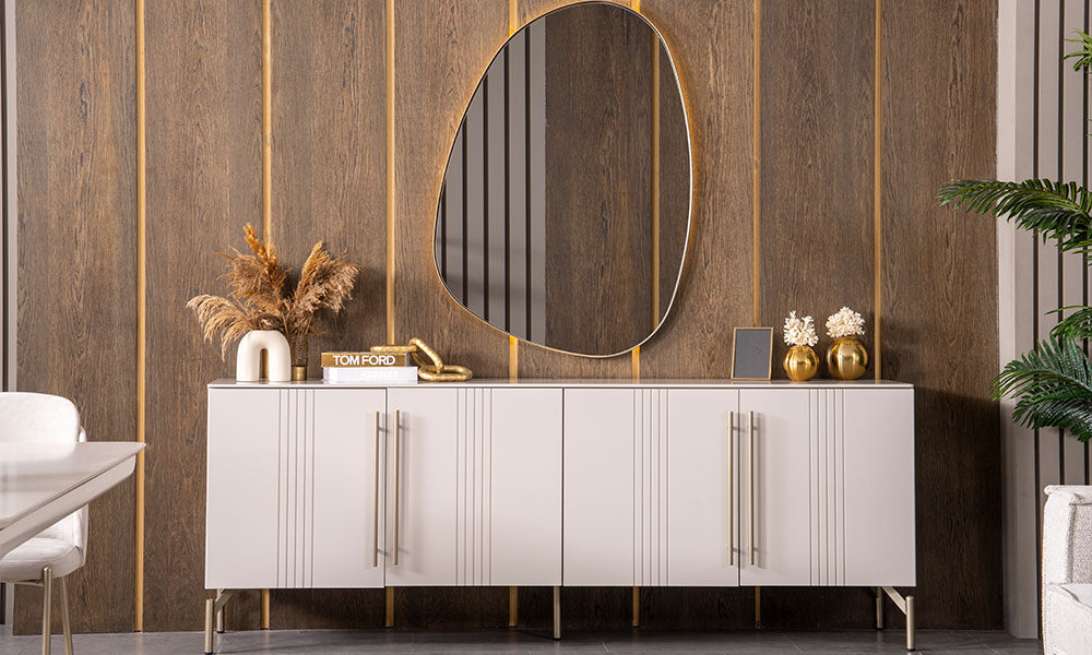 eva modern metal ayakli konsol