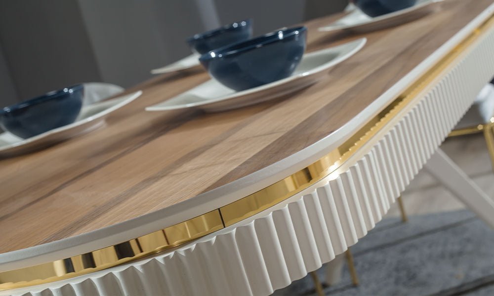prestij modern yemek masasi