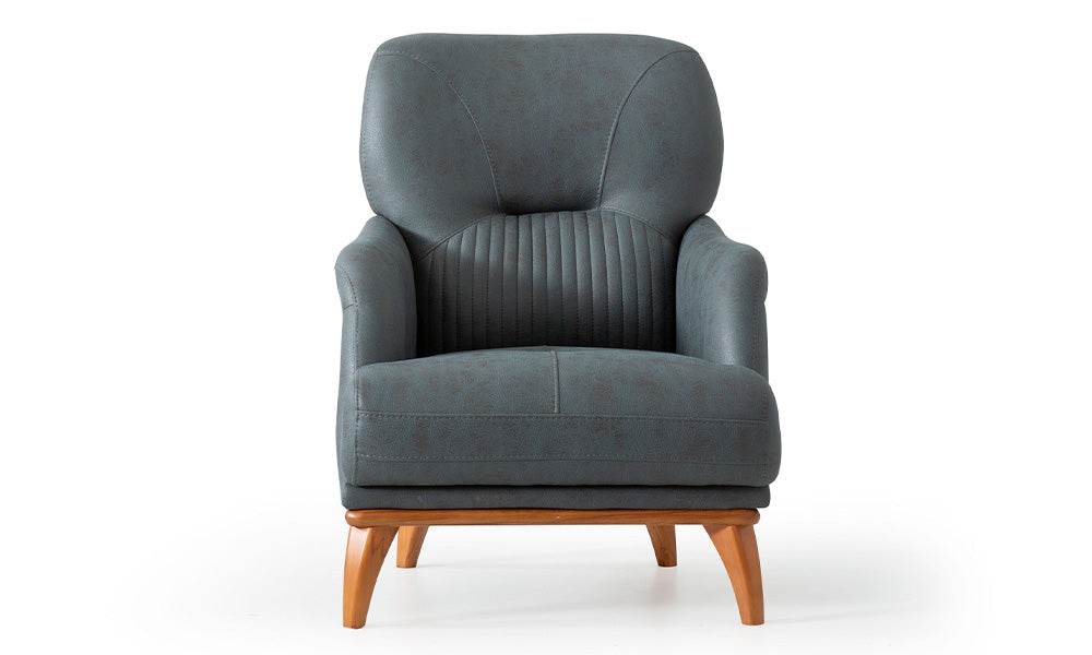 lora modern ahsap ayakli berjer