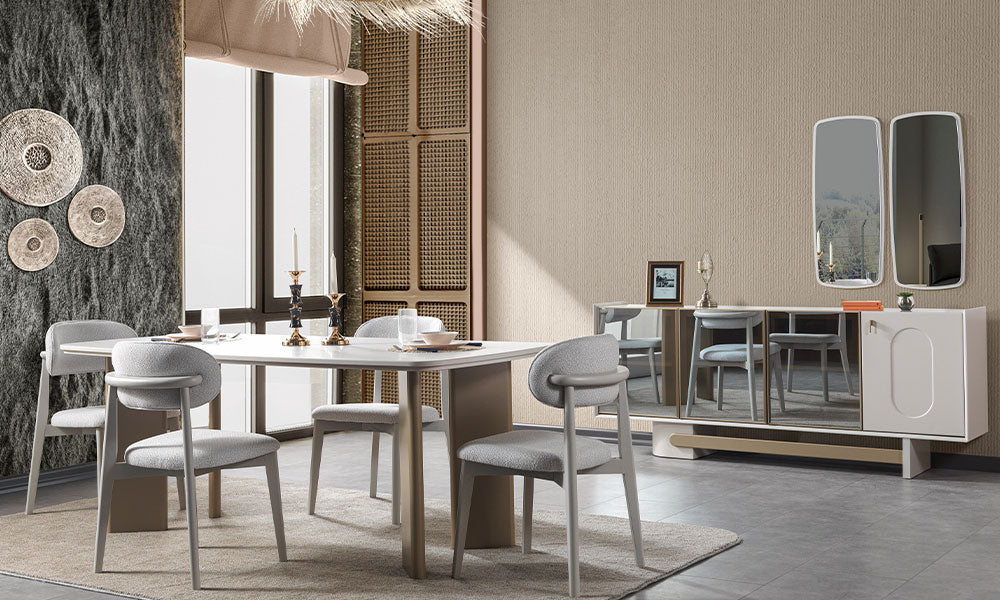 Antartika Modern Yemek Odası Takımı