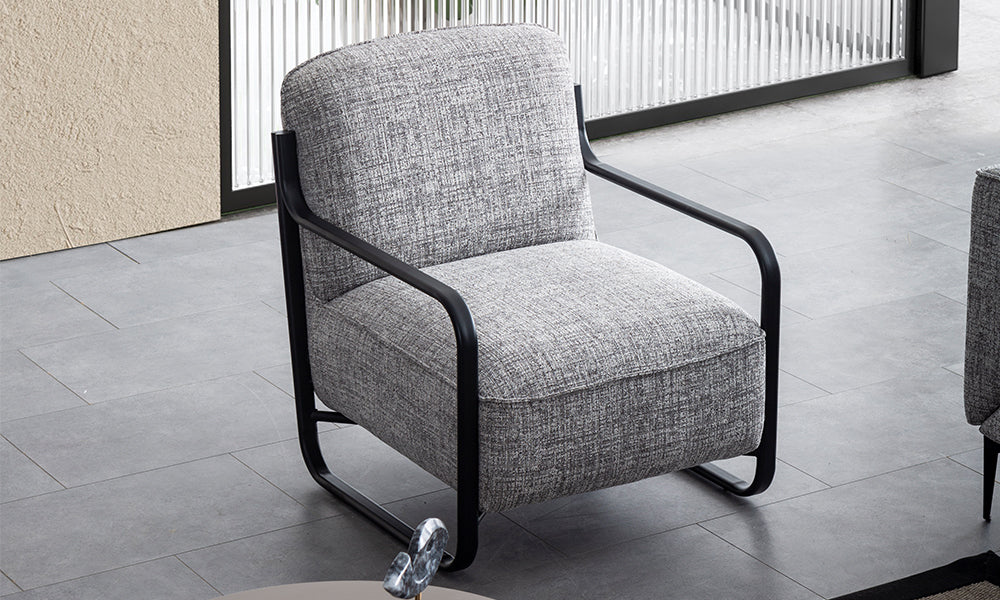 loft flex modern metal kollu berjer