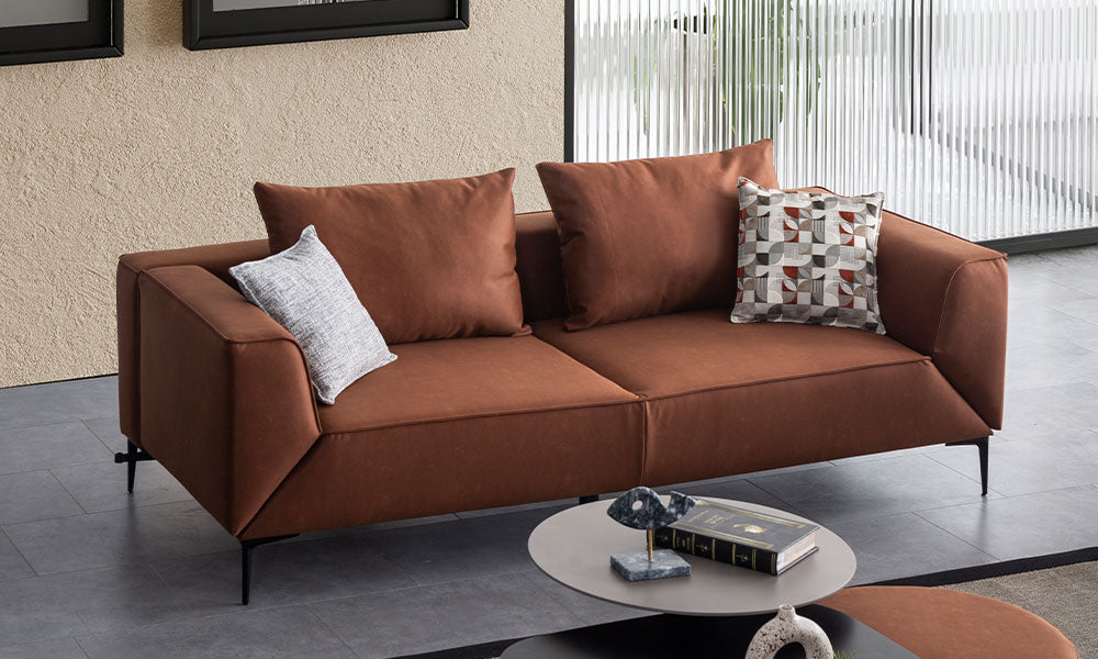 loft flex modern kol mekanizmali uclu koltuk