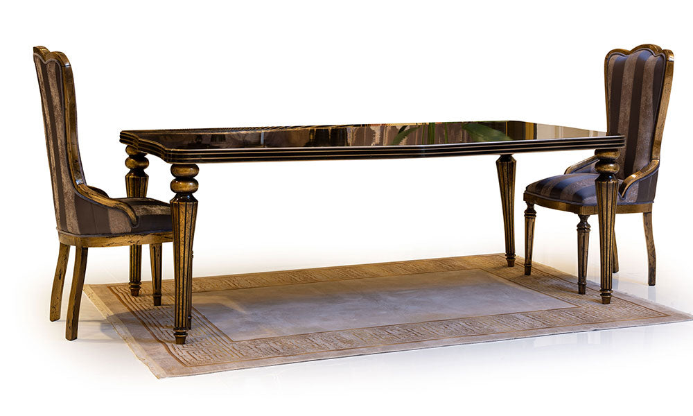 art deco yemek masasi