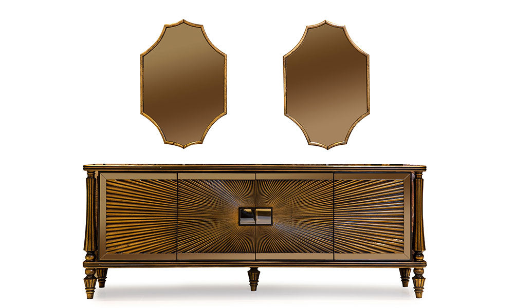 art deco yemek odasi takimi