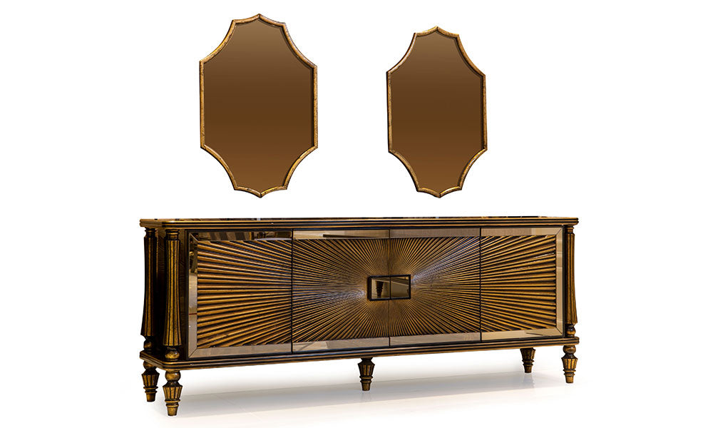 art deco yemek odasi takimi