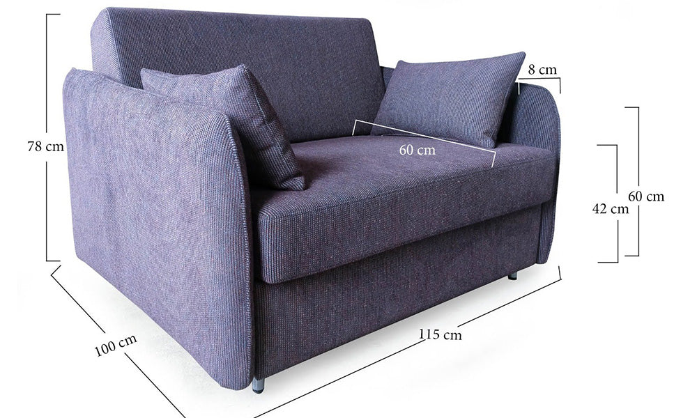 athena akilli yatakli tekli koltuk