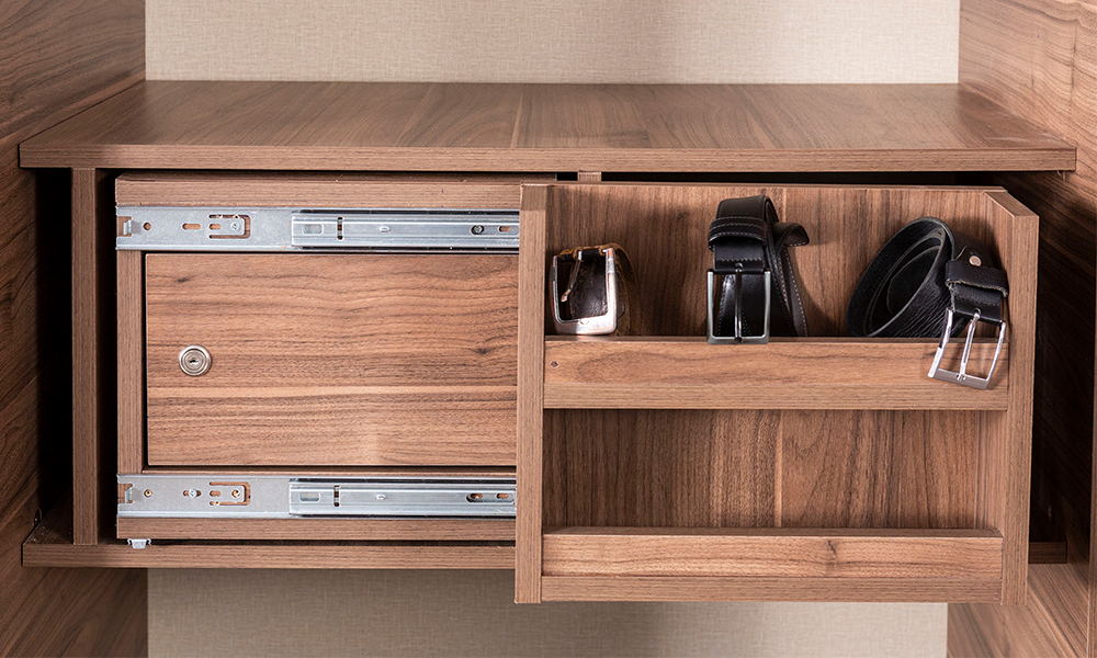 liva ceviz modern 6 kapakli gardirop